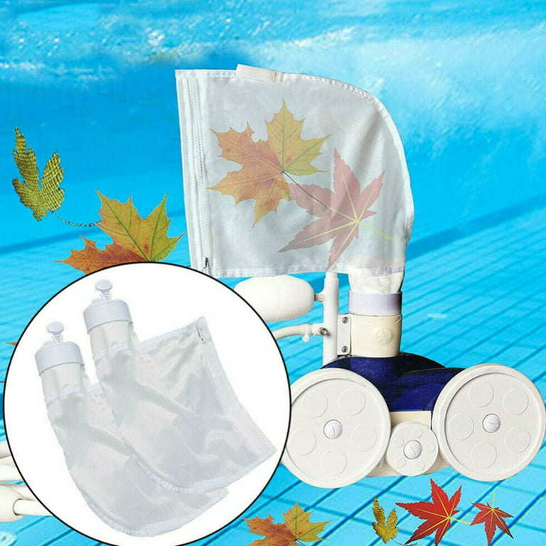 2pcs Sacs filtrants pour Polaris 280 480 Zipper Filter Bag pour pool  Cleaner All Purpose K13 K16 Nettoyage Outil Filtre Sac De Remplacement