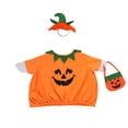 thumbnail image 2 of Yakvarog Eye-Catching Halloween Goose Outfit, Easy to Put On, 23" High Cement or Plastic Goose Costume for Outdoor Halloween Decor, Party, Lawn, Porch, Fall Decor, 2 of 8