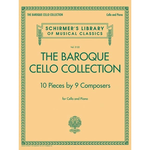 The Baroque Cello Collection (Paperback)