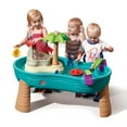 thumbnail image 2 of Step2 Splish Splash Seas Blue Plastic Water Table for Toddlers with 9-piece Playset, 2 of 15