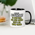thumbnail image 3 of CafePress - Accountant...Assume I Am Never Wrong Tee Shirt Mug - 11 oz Ceramic Mug - Novelty Coffee Tea Cup, 3 of 4