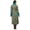 thumbnail image 6 of Bimba Women 2 Pcs Straight Ladies Kurta Kurti with Printed Jacket Winter Tunic, 6 of 9