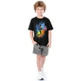 thumbnail image 6 of Athletic Works Boys Active Solid and Print Short Sleeve T-Shirts, 3-Pack, Sizes 4-18 & Husky, 6 of 14