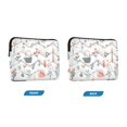 thumbnail image 7 of FORMRS 13-13.3 inch Laptop Sleeve Case Soft Carrying Quilted Computer Bag Cover, Garden Pattern, 7 of 7