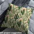 thumbnail image 2 of Feelyou Cactus Kids Fabric by the Yard 5 Yards, Cartoon Plant Botanical Room Decor Fabric by the Yard, Cowboy Cowgirl Fabric for Sewing, Microfiber Bedroom Decor, 2 of 6