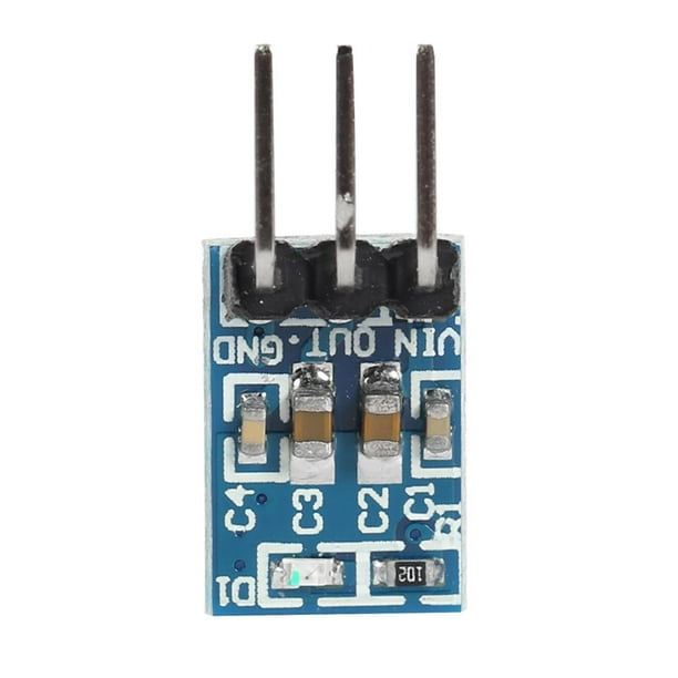 adaptador AMS1117-3.3 4.5V-7V Turn 6.2V-12V DC-DC Kit de placa de módulo de fuente de alimentación reductora FLhrweasw El nuevo