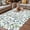 Blue Green, variant on Blue Green Eucalyptus Outdoor Rug for Patio/Deck/Porch, Non-Slip Large Area Rug 5 x 7 Ft, Spring Botanical Leaves Weeping Indoor Outdoor Rugs Washable Area Rugs, Reversible Camping Rug Carpet Runner