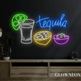 thumbnail image 2 of Glowneon But First Tequila Neon Sign, Tequila Led Sign, Bar Pub Art, 2 of 4