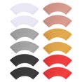 thumbnail image 1 of Uxcell 12 Pcs Marque-Pages en Cuir, Marque-Pages d'Angle Marque-Pages Mignons, 6 Couleurs Mélangées, 1 of 5
