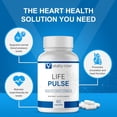 thumbnail image 3 of Vitality Now Life Pulse Natural Heart Health Supplement – 7 Power Ingredients for Blood Pressure & Cardiovascular Support – Non-GMO Formula for Men & Women – Made by Former NASA Scientist (Pack of 1), 3 of 8