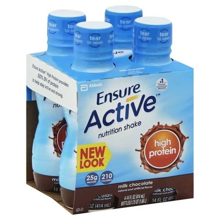 Abbott Nutrition Ensure Active Nutrition Shake, 4 ea