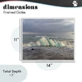 thumbnail image 4 of Stupell Industries Coastal Sea Glass On Driftwood White Framed Giclee Art, 14 x 11, by LMarie Allen, 4 of 8