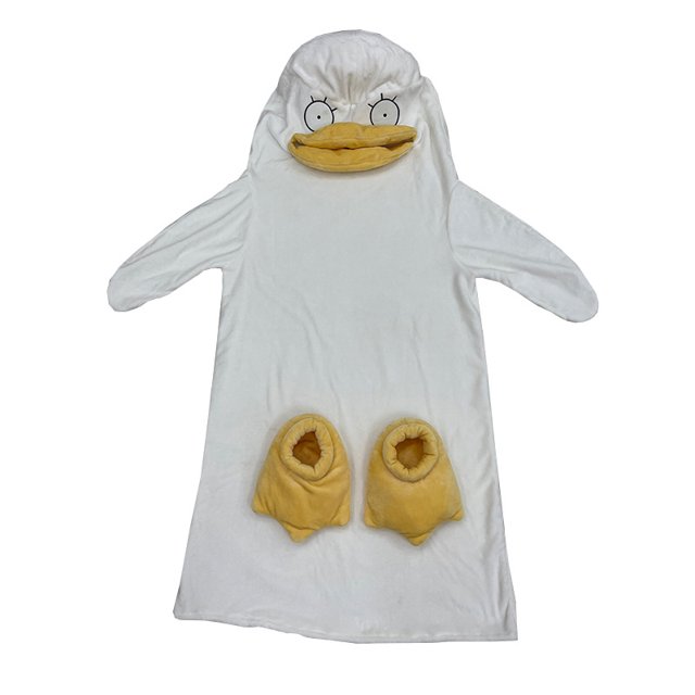 Duck Costumes Cosplay une Pièce Pyjamas Animal Pyjamas une Pièce Vêtements de Nuit Mignons Costume de Pyjama une Pièce Combinaison de Dessin Animé Vêtements de Nuit une Pièce Pyjama Costumes Cosplay Duck une Pièce