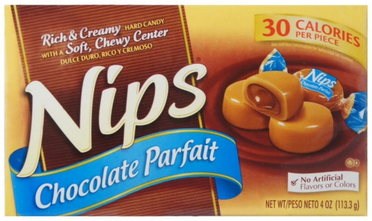 3 Pack Nips Hard Candy Chocolate Parfait 4 oz 12ct