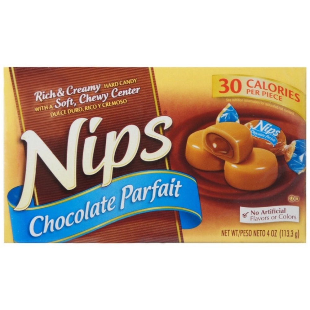 3 Pack Nips Hard Candy Chocolate Parfait 4 oz 12ct