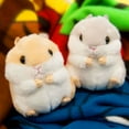 thumbnail image 2 of UDIYO Cute Plush Hamster Pendant Key Chain Clasp Key Ring Keyring Handbag Car Decor, 2 of 7