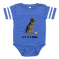 thumbnail image 1 of CafePress - German Shepherd Life - Cute Infant Baby Football Bodysuit, 1 of 1
