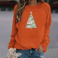 thumbnail image 2 of DianGeFu Hoodies for Women Plus Size Long 2024 Christmas Fashion Casual Save Up Under 50%(Orange,S), 2 of 4