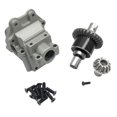 thumbnail image 2 of Fit For Wltoys 144001 1:14 Rc Car Gearbox Housing + Differential Silver, 2 of 5