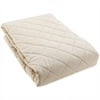 Natural Cotton Fitted Crib Pad