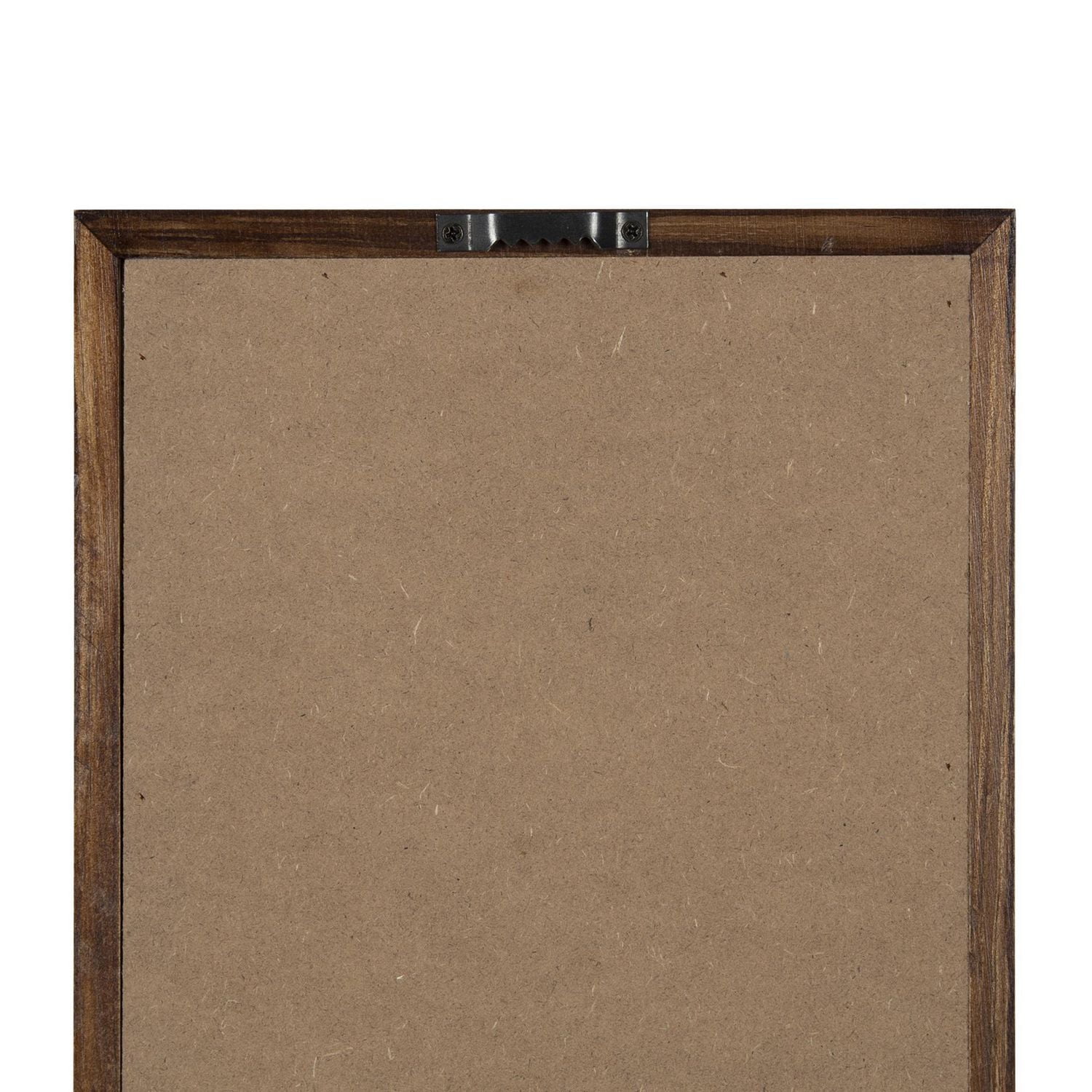 Art typographique encadré Home de Hometrends