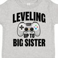 thumbnail image 4 of Inktastic Leveling Up to Big Sister Girls Toddler T-Shirt, 4 of 5