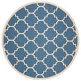 thumbnail image 6 of Safavieh Courtyard Alyssa Geometric Indoor/Outdoor Runner Rug, 2'3" x 8', Blue/Beige, 6 of 10
