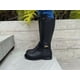 thumbnail image 3 of Botas Altas Niña Zapatos Piel Sintetico Negro, 3 of 5