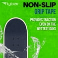 thumbnail image 5 of Flybar Skateboards for Beginners, Complete Standard 31 Inch Skateboard, Double Kick, 8" Deck, Lightweight, Spiral, 5 of 5