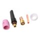 thumbnail image 5 of 5 Unids/Set TIG de Antorcha de Soldadura de Stubby de Gas Collet Cuerpo Kit de Lente para TIG WP -17 18 26 de Soldadura TIG Antorcha Gloria Copa rechoncha de soplete de soldadura, 5 of 8