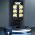 thumbnail image 4 of Lámpara Exterior Con Solar Luces Solares Sensor Al Aire Libre Impermeable Rojo, 4 of 9
