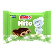 Bimbo Nito Chocolate Crème Filled Sweet Baked Good, 4 packs, Eclairs, 8.76 oz Multipack