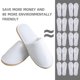 thumbnail image 5 of Zapatillas desechables GONG GONG lavables y reutilizables, antideslizantes, 5 of 7