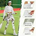 thumbnail image 6 of FUIALDOLG Hunting Camo White Skirted Leggings for Women Ladies Athletic Tennis Leggings with Pockets Soft High Waist Yoga Running Golf Trousers Camouflage Pants,Size 2XL, 6 of 7