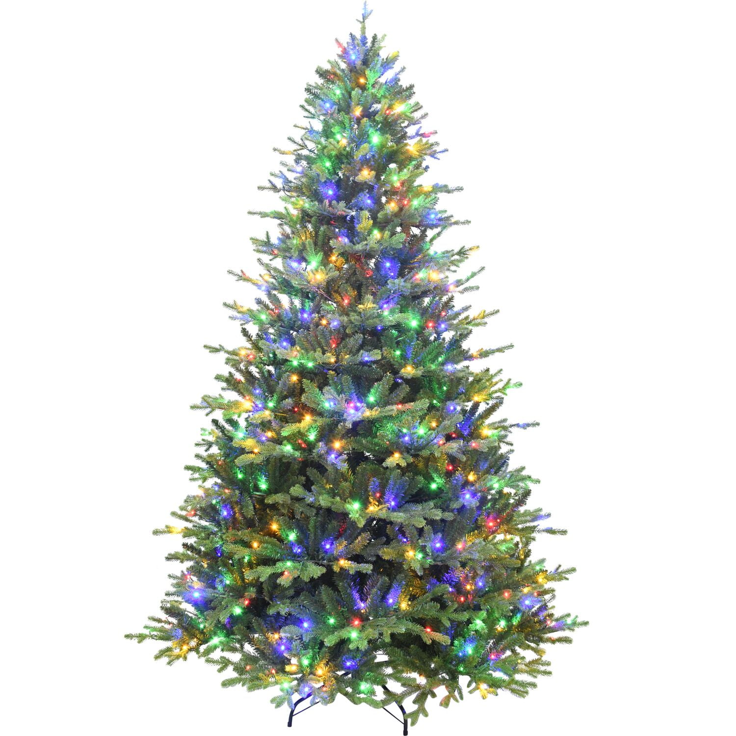 Fraser Hill Farm Christmas Tree, 9Feet Tall Oregon Pine Artificial Tree Perfect for Family
