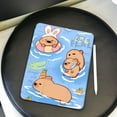 thumbnail image 3 of Tuohive Cartoon Capybara iPad Case for Pro 20/21/22 11in Auto Wake Sleep Case with Pencil Holder, 3 of 12