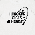 thumbnail image 4 of Inktastic I Hooked Gigi's Heart with Fishing Rod Boys or Girls Baby T-Shirt, 4 of 5