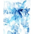 thumbnail image 2 of Bainbridge, Hope 12x14 White Modern Wood Framed Museum Art Print Titled - Lullaby Blue II, 2 of 4