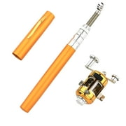 Pocket Size Fishing Rod 2026 New Pen Style Pocket Fishing Rod Aluminum Alloy Mini Fishing Rod Pocket Telescoping Fishing Rod for Outdoor Fishing
