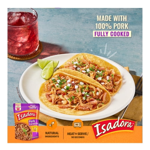 (8 pack) Isadora Pork Carnitas 8.8 oz