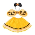 thumbnail image 3 of Disfraz de calabaza para niñas, tutú infantil para presentaciones en el escenario, fiestas temáticas navideñas, 3 of 10