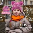 thumbnail image 7 of REDESS Winter Beanie Hats for Kids with Warm Fleece Lined, Children's Knit Hat for Boys Girls 5-9 Years Old, 7 of 7