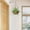 Green3, variant on 9.84in Artificial Green Thrush Leaves, Weatherproof Fake Plant Foliage for Fence Porch Vertical Wall Ornament, 1Pcs