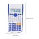 thumbnail image 3 of Calculadora científica para estudiantes, calculadora de funciones a batería con pantalla LCD, herramientas para matemáticas, álgebra, geometría y trigonometría., 3 of 5