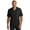 Black-PK1, variant on Port Authority Men's Perfect Open Collar Camp Shirt
