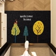 thumbnail image 4 of TIMIFIS Bathroom Rugs Entrance Door Carpet Polyester Carpet Bathroom Absorbent Toilet Door Mat Non-Slip Easy to Care No Slip Mat Interior Decoration Mat Bath Mat, 4 of 6