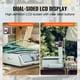 thumbnail image 5 of VEVOR Báscula electrónica de cálculo de precios, báscula digital de peso Deli de 66 lb, LCD y LED digital comercial para alimentos, frutas, carne, conteo de peso, para tiendas minoristas, cocinas, 5 of 9