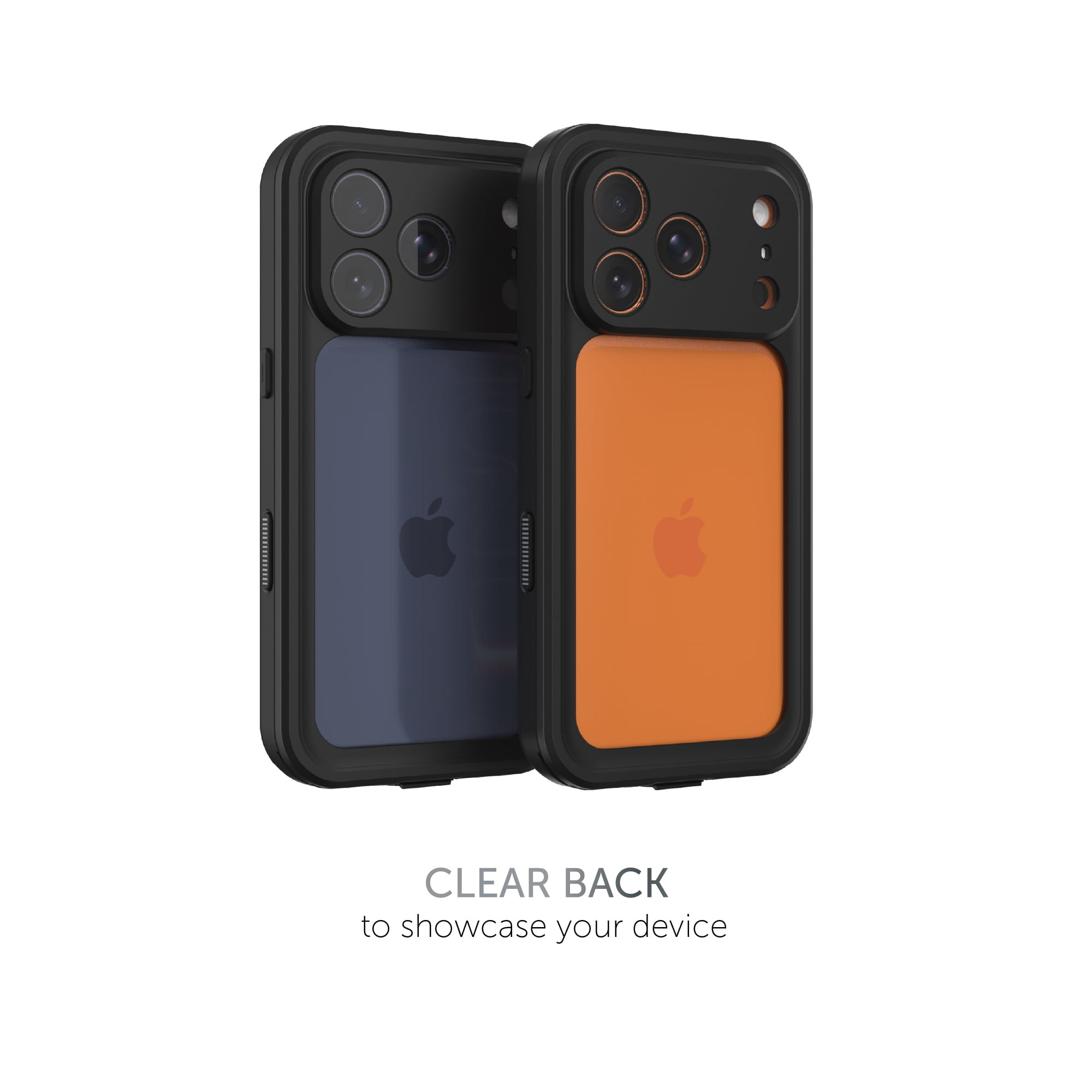 Body Glove Tidal Waterproof Phone Case for iPhone 17 Pro Max - Black/Clear