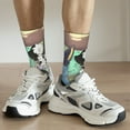 thumbnail image 6 of Masiiu Bluey Pattern Adult Crew Socks, Breathable Color-Block Mid-Calf Socks, Comfortable for Daily Wear and Sports, 6 of 6