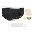thumbnail image 1 of <p>Foldable Bathing Bathtub, Black Soaking Bath Tub Temperature Keeping 75cm Height  For Home</p>, 1 of 7